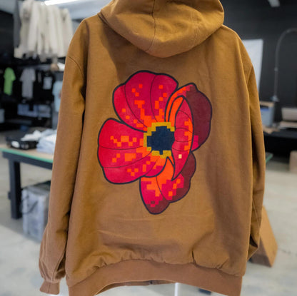 Digital Poppy Workwear Jacket