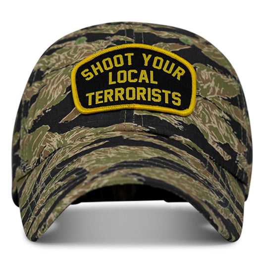 Shoot Your Local Terrorists Patch Ripstop Low Profile Hat