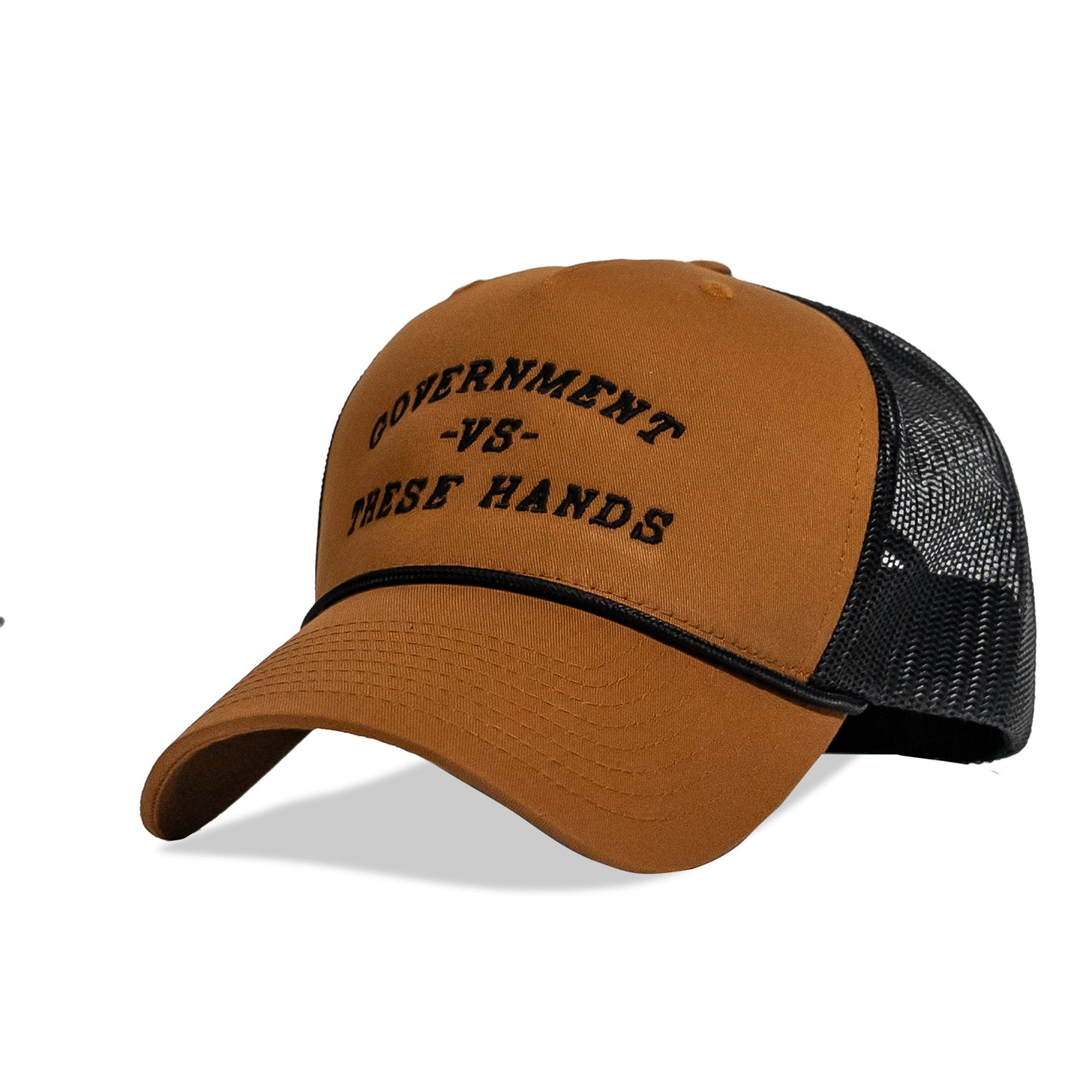 Government -vs- These Hands Rope SnapBack Hat