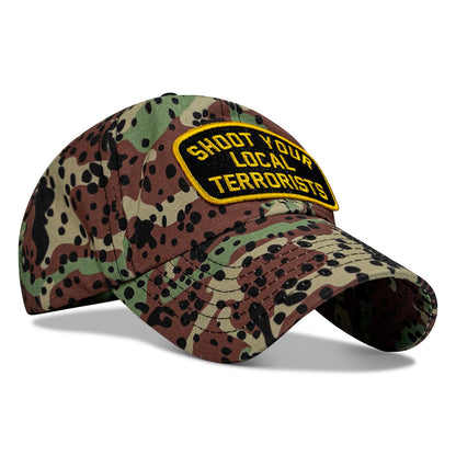 Shoot Your Local Terrorists Patch Ripstop Low Profile Hat