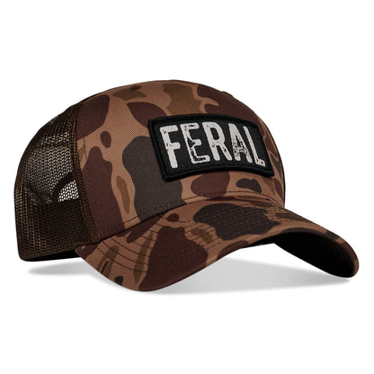 FERAL Vintaged Patch Snapback Hat