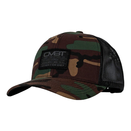 CMBT SUBDUED WOVEN PATCH MID-PROFILE SNAPBACK