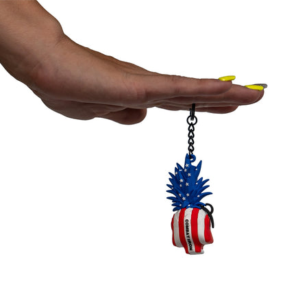 3D Rubber Keychain