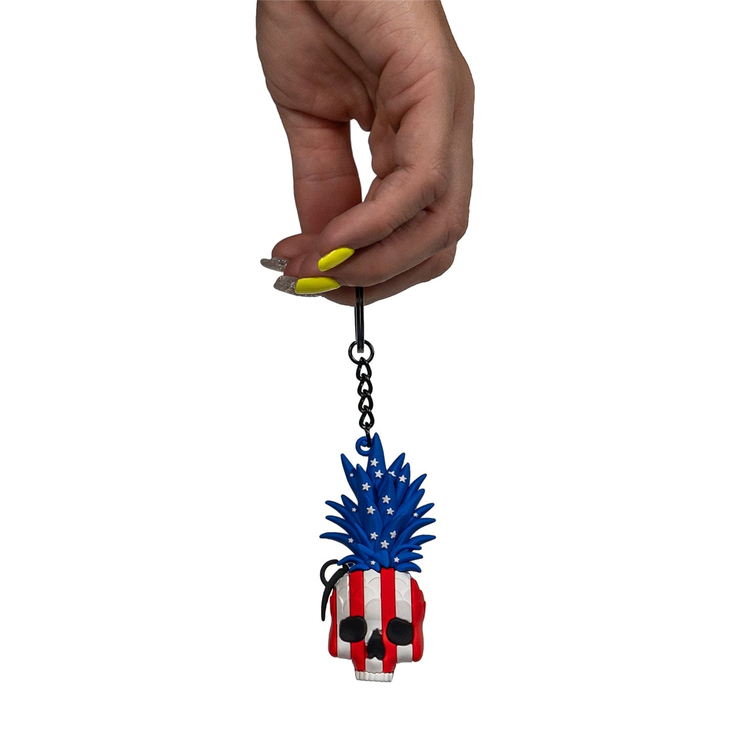 3D Rubber Keychain