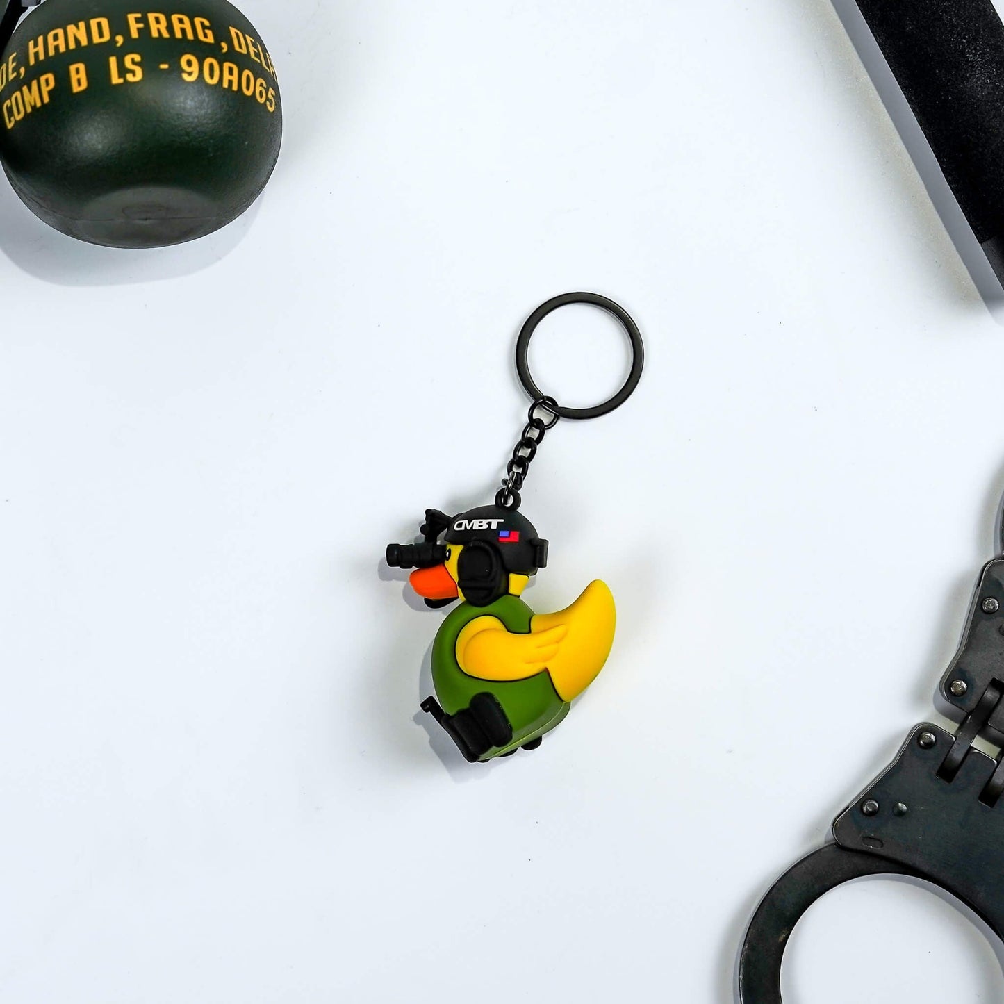 3D Rubber Keychain