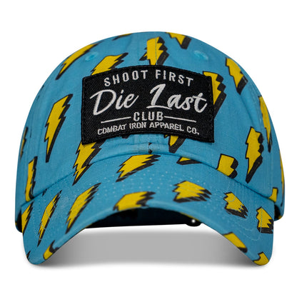 Ripstop Shoot First. Die Last. Club Patch Low Profile Flex Hat