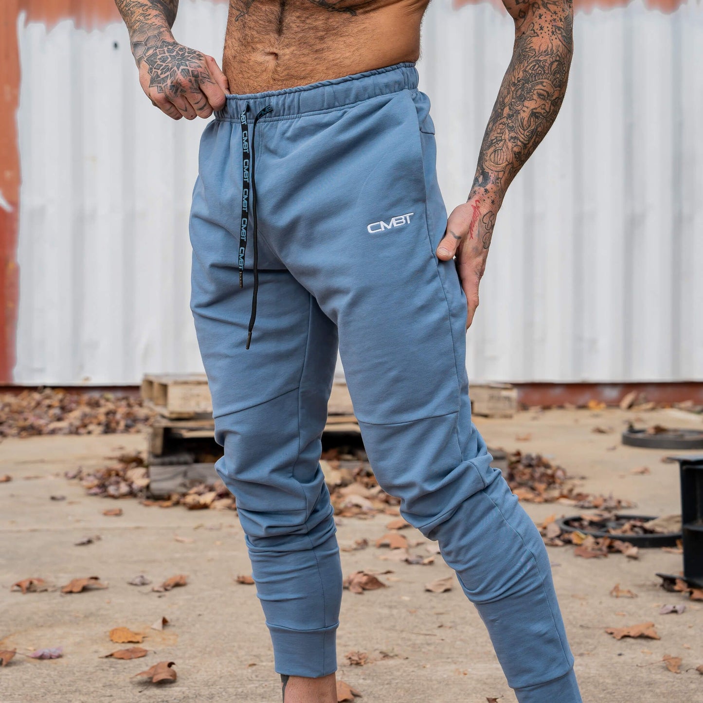 MEN'S CMBT FULL-LENGTH DYNAMIC JOGGERS | LEGACY SLATE BLUE