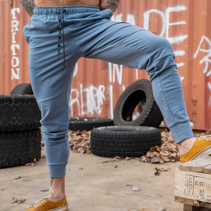 MEN'S CMBT FULL-LENGTH DYNAMIC JOGGERS | LEGACY SLATE BLUE