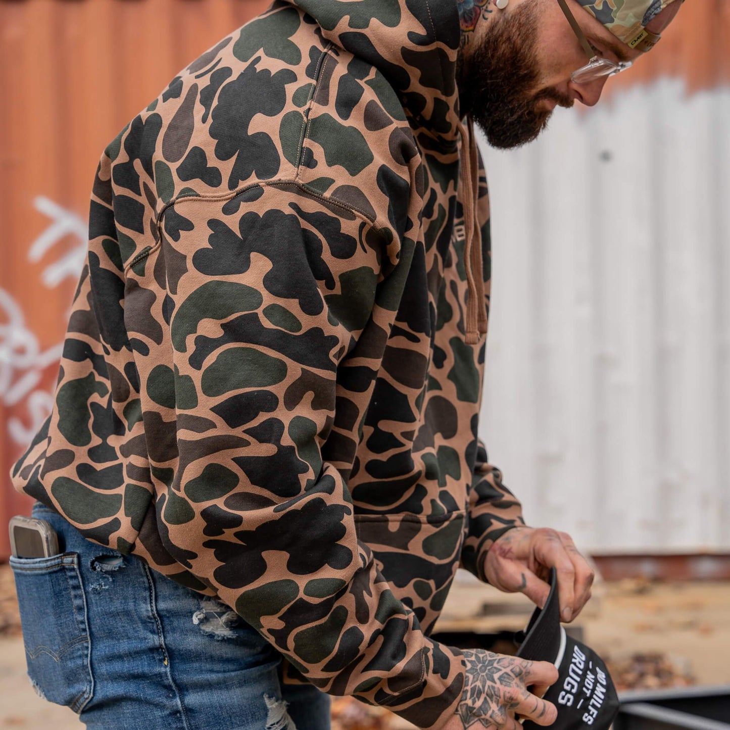 MEN'S HEAVYWEIGHT CMBT FLEECE HOODIE | FROGSKIN CAMO