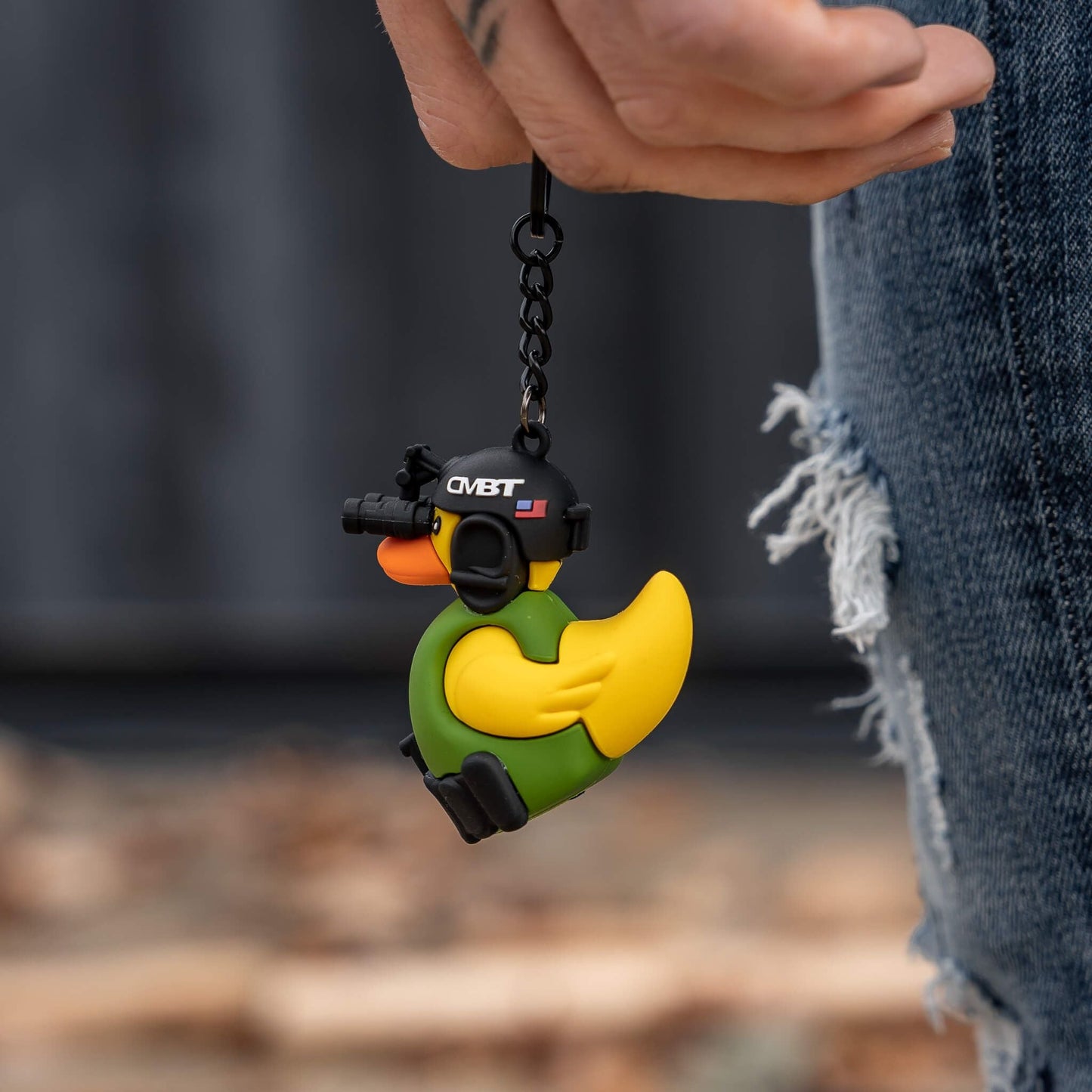 3D Rubber Keychain