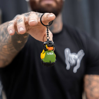 3D Rubber Keychain