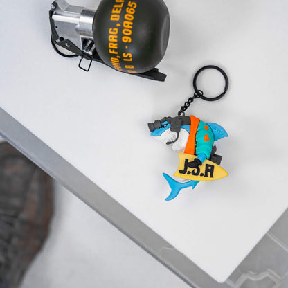 3D Rubber Keychain