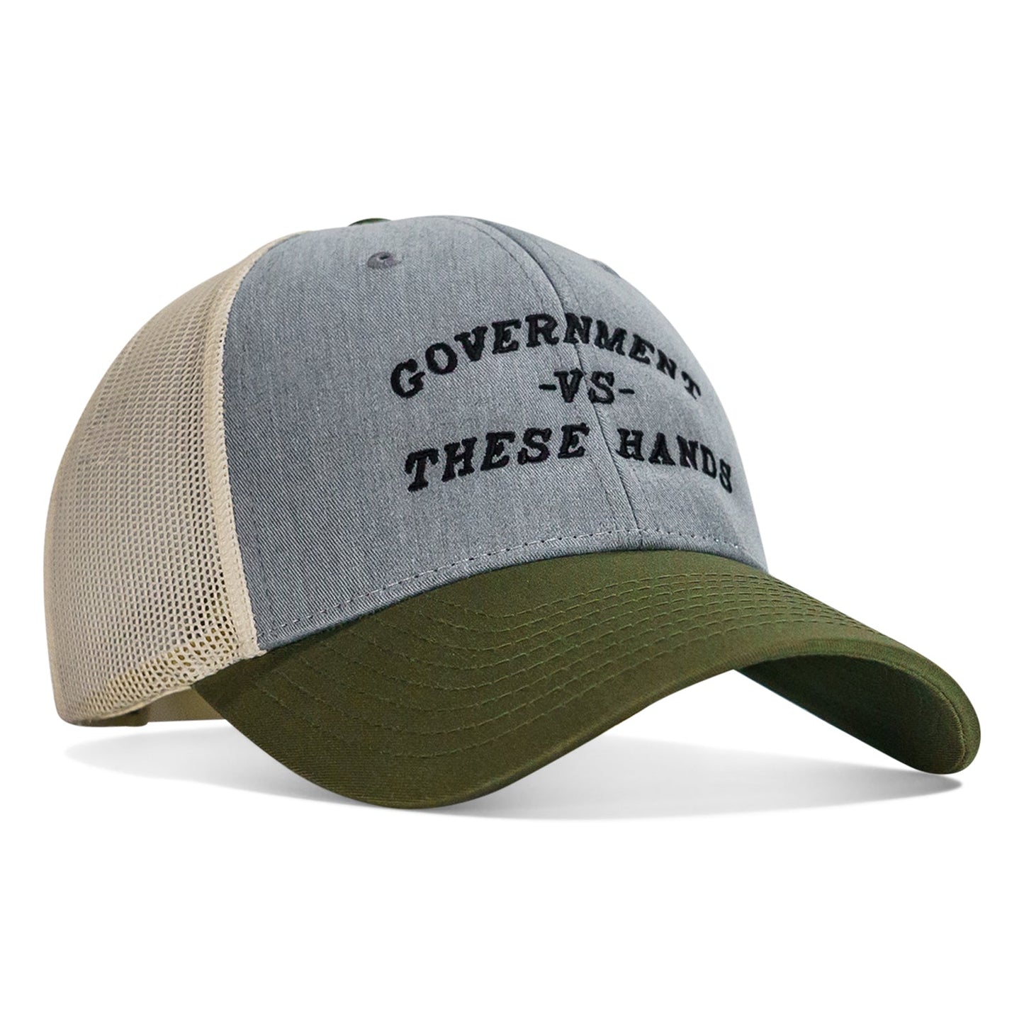 Government -vs- These Hands SnapBack Hat