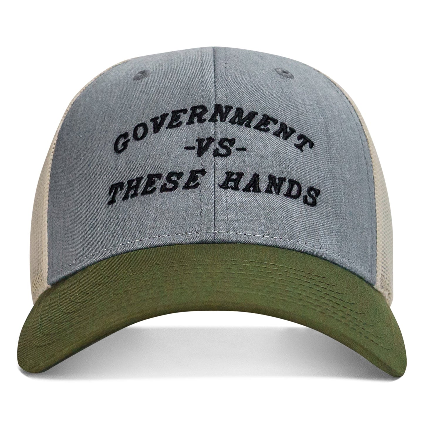 Government -vs- These Hands SnapBack Hat