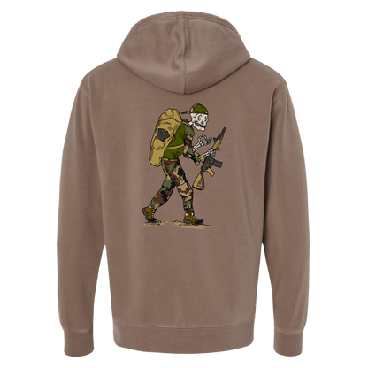 Combat Carl Clay Hoodie