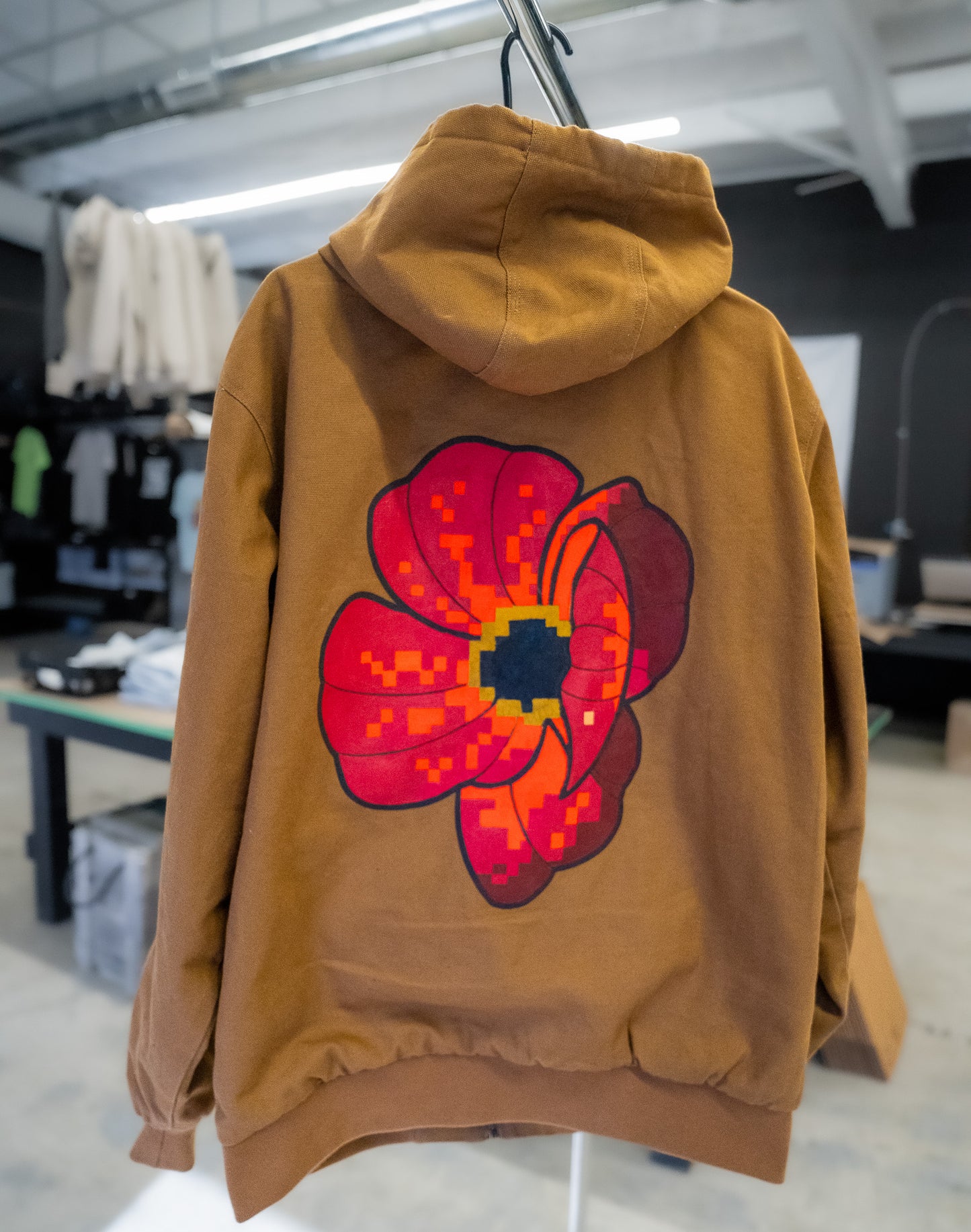 Digital Poppy Workwear Jacket