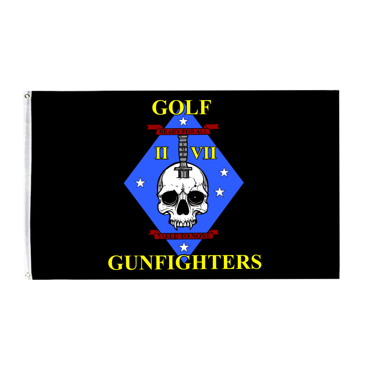 Golf gunfighter flag