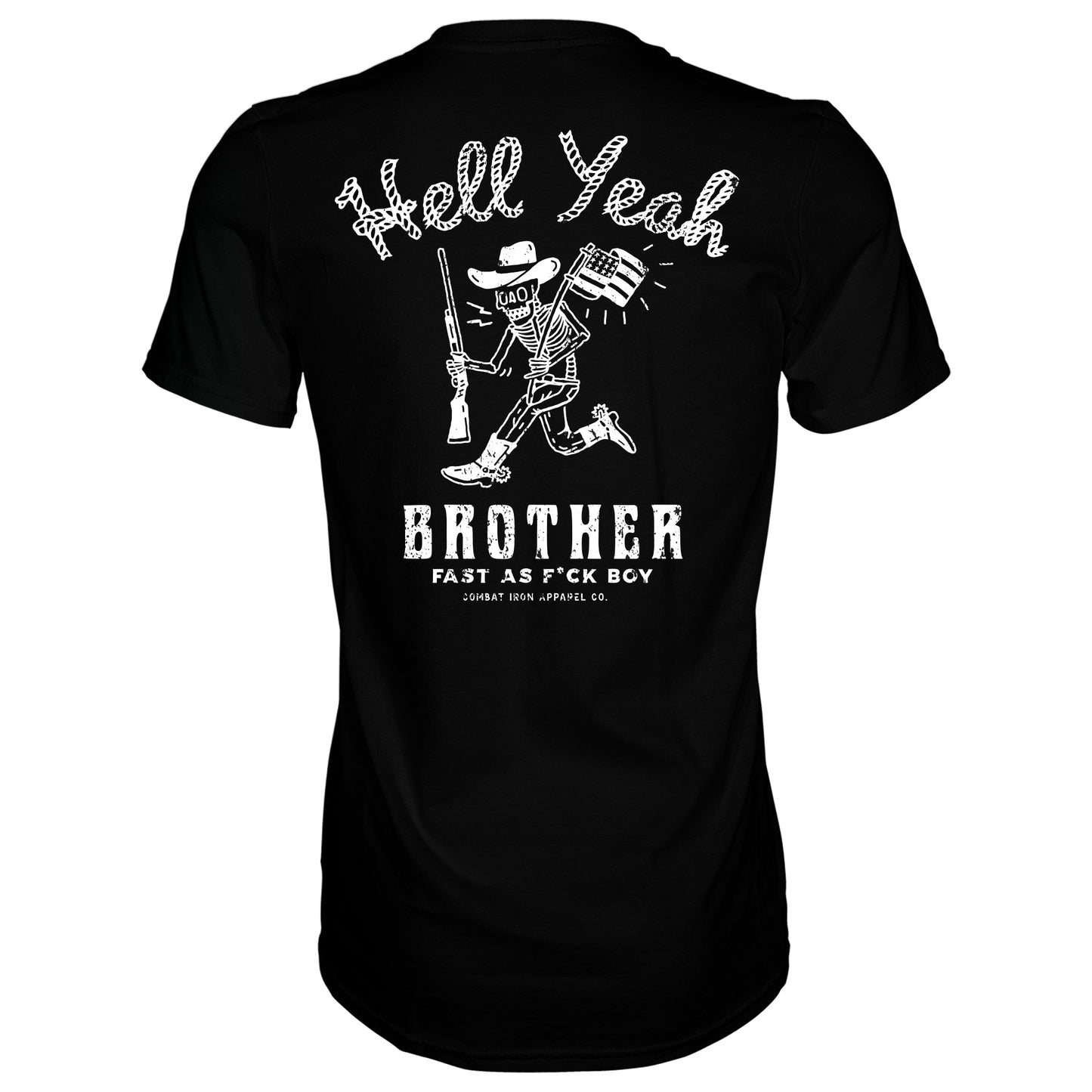 HELL YEAH BROTHER COWBOY MEN'S T-SHIRT