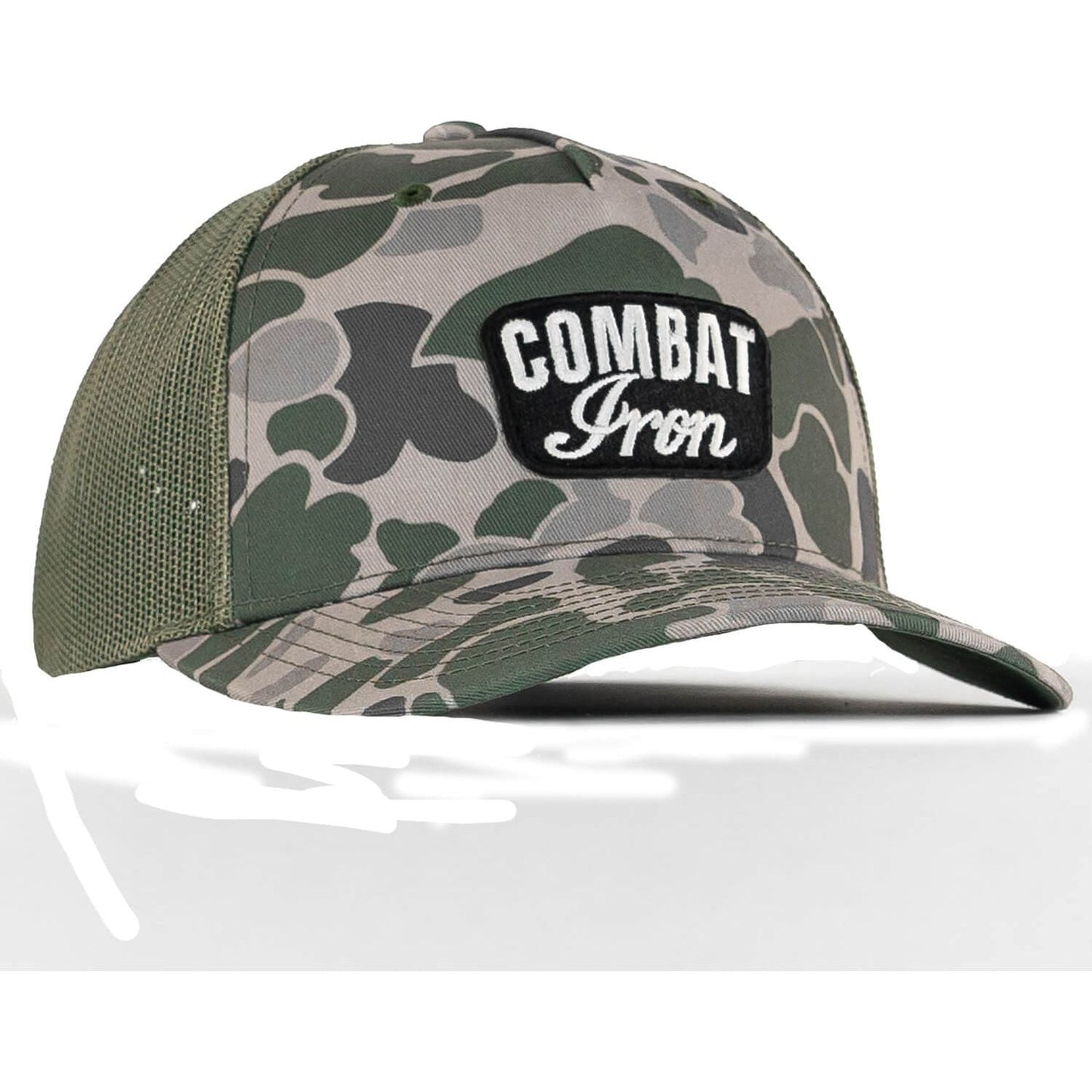 COMBAT IRON BRANDED PATCH SNAPBACK HAT