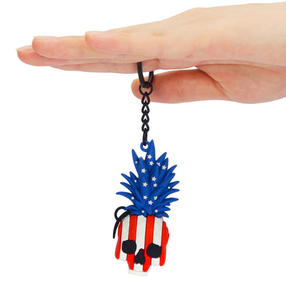 3D Rubber Keychain