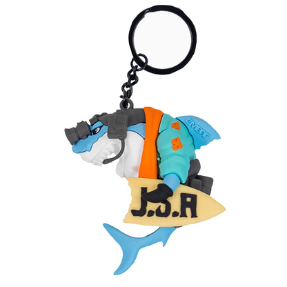 3D Rubber Keychain