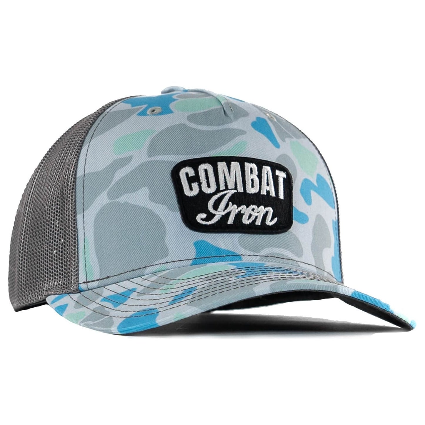 COMBAT IRON BRANDED PATCH SNAPBACK HAT