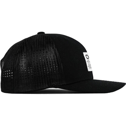 CMBT Standard Woven White Patch Edition Mid-Profile Mesh Snapback HAT